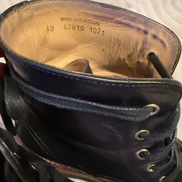 From the Office of Angela Scott Mr. Ryan wedge booties - Picture 9 of 16